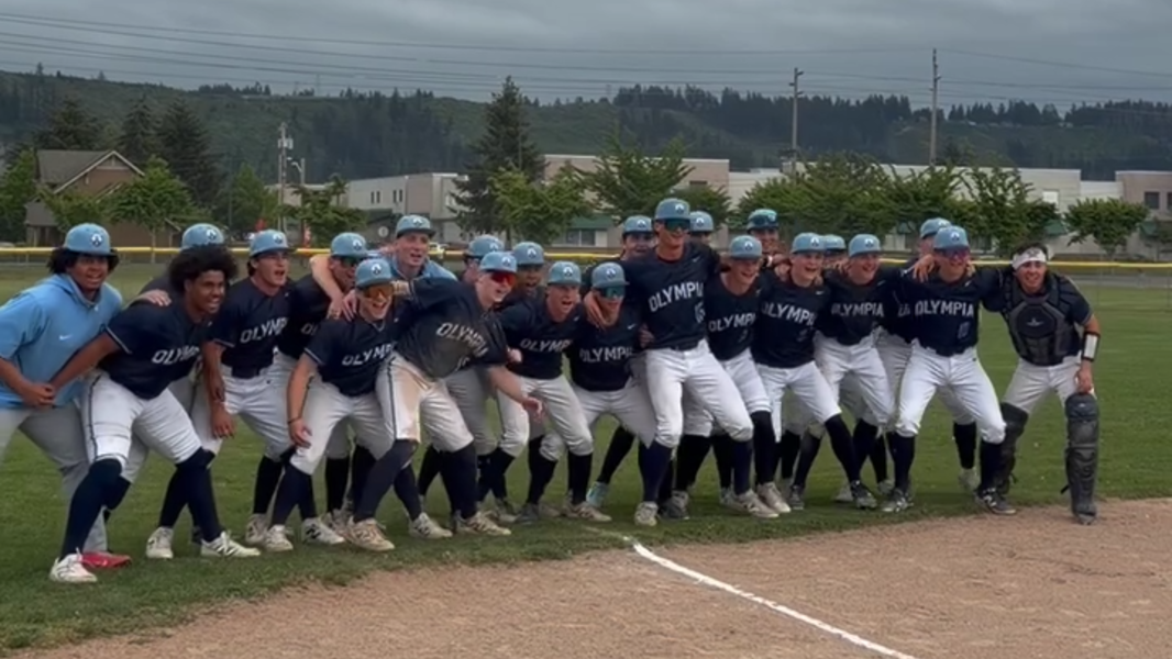 Watch: Olympia celebrates 4A SPSL baseball title win over Sumner, 1-0