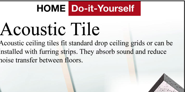 Remodel with a quiet suspended ceiling