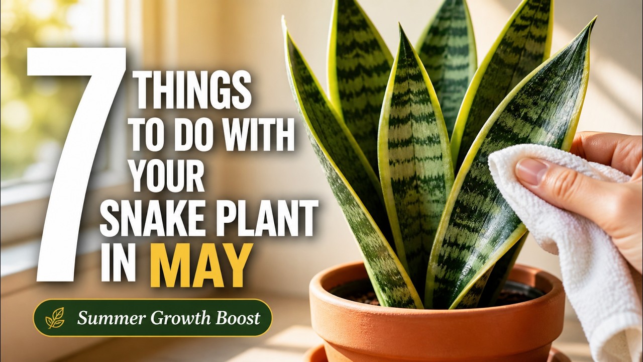 Image showcasing Essential snake plant tips for May indoor gardening success