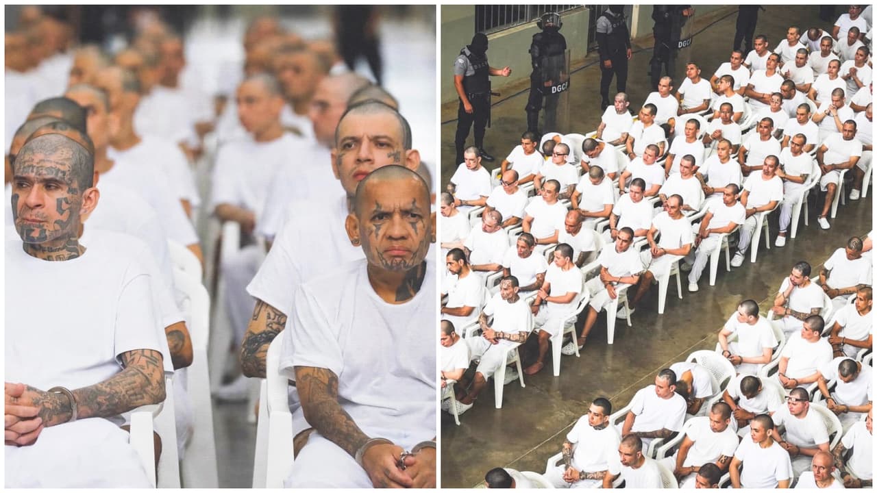 Why is El Salvador holding mass trial for MS-13 gang members?