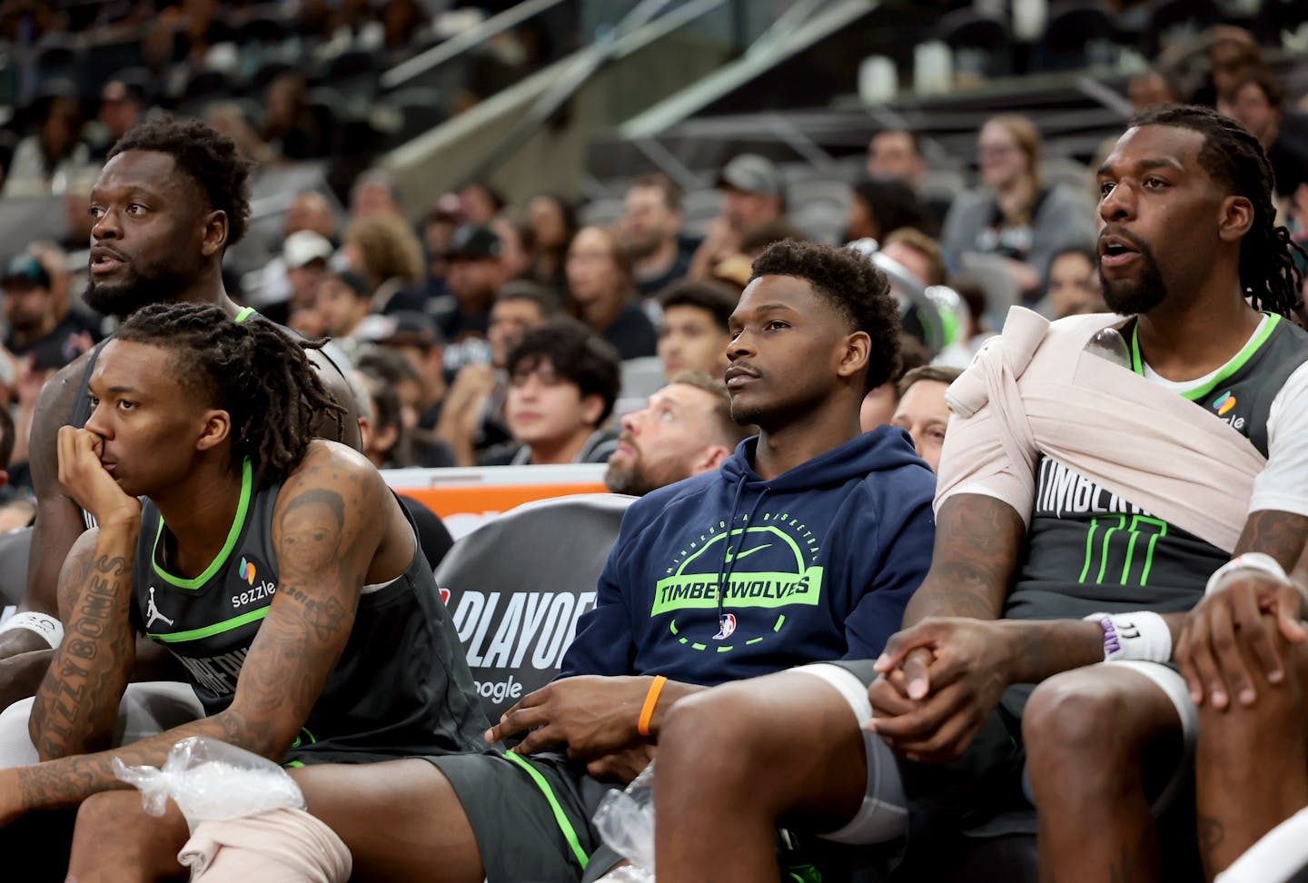 Live from game 2: Timberwolves suffer worst loss in their playoff ...