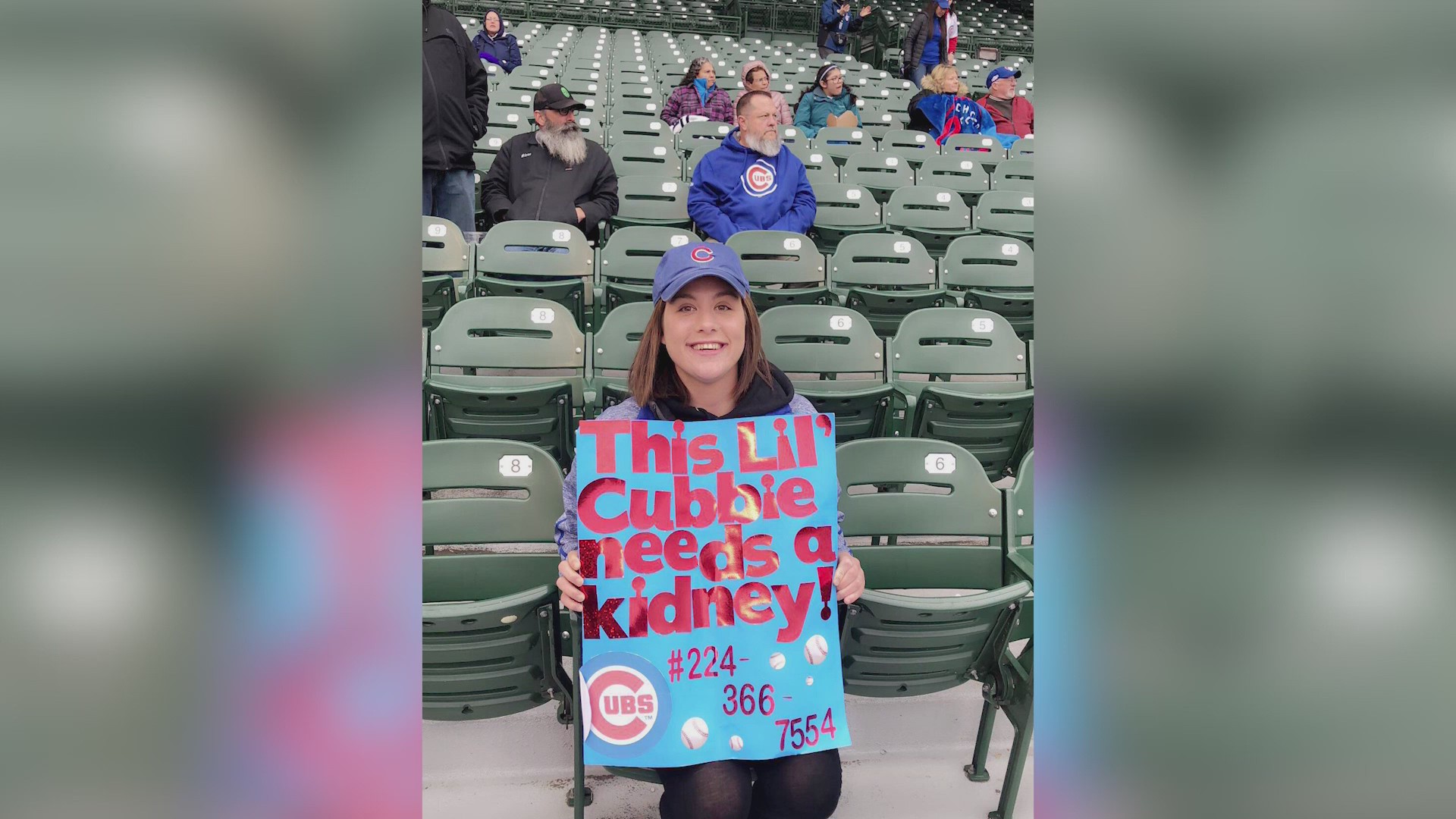 Cubs fan throws out first pitch at Wrigley Field after receiving kidney ...