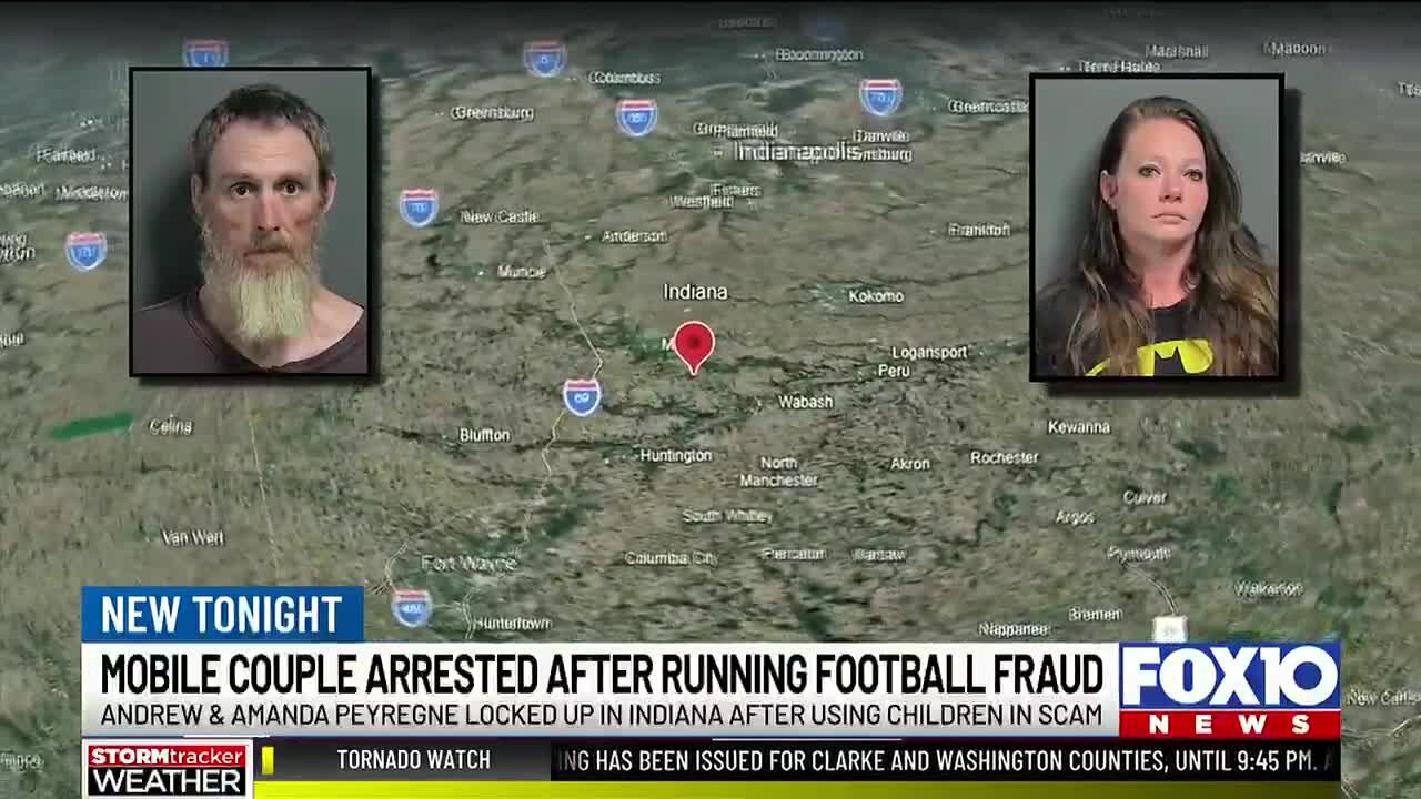 Mobile couple accused of using children in fake football fundraiser ...