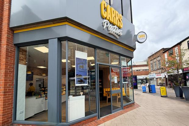 How digital displays are transforming a Carrs Pasties branch