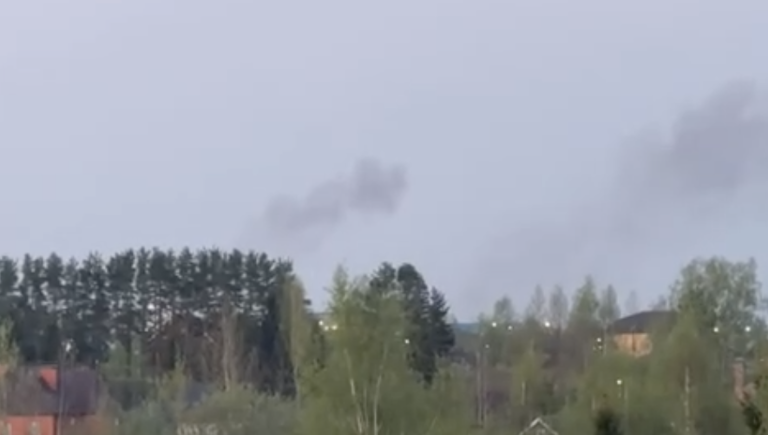 Ukrainian drones reportedly strike Russian military logistics facility ...