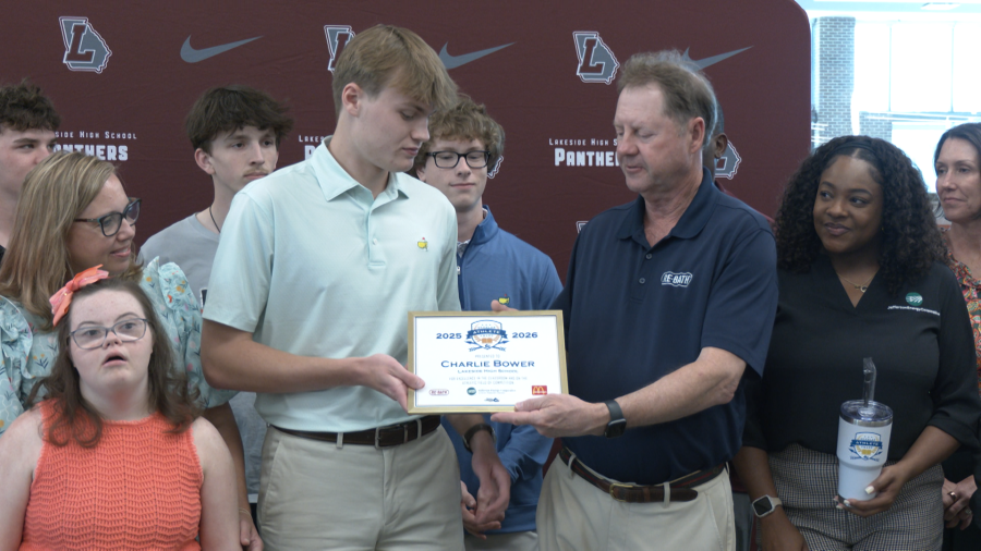 Lakeside’s Charlie Bower named scholar athlete