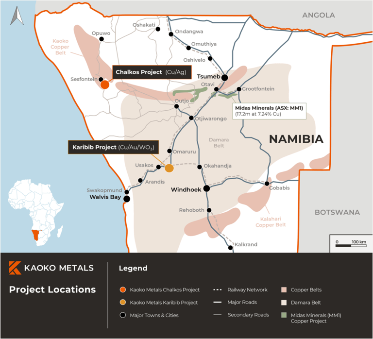 Kaoko Metals making ASX debut with exposure to Namibian copper