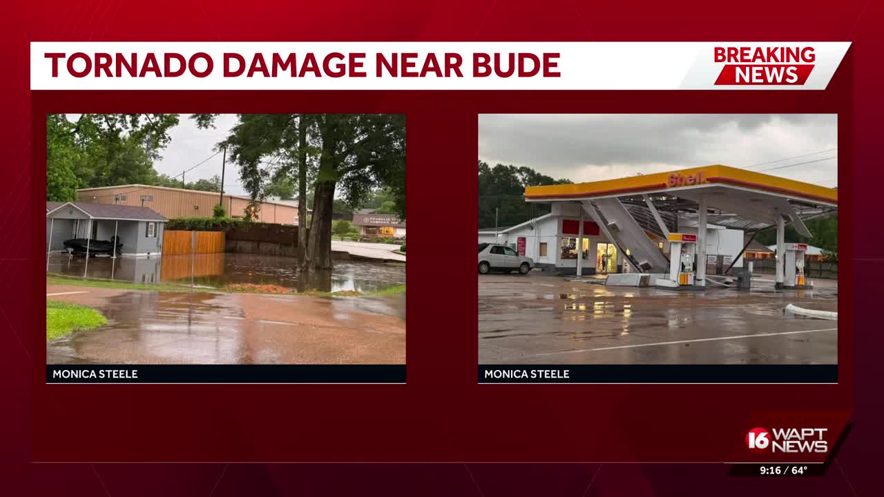 Widespread storm damage reported in Mississippi