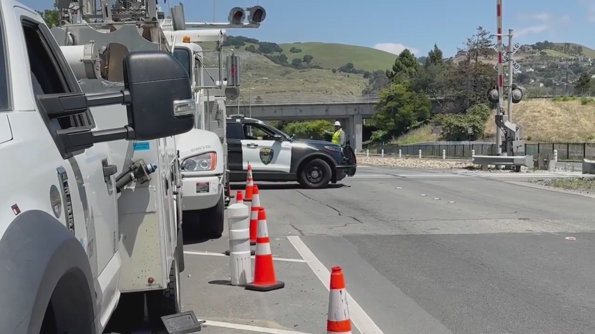 AT&T crews in Hayward witness active copper wire theft