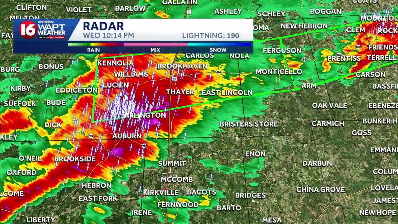 Watch live now: Tornado warnings in effect