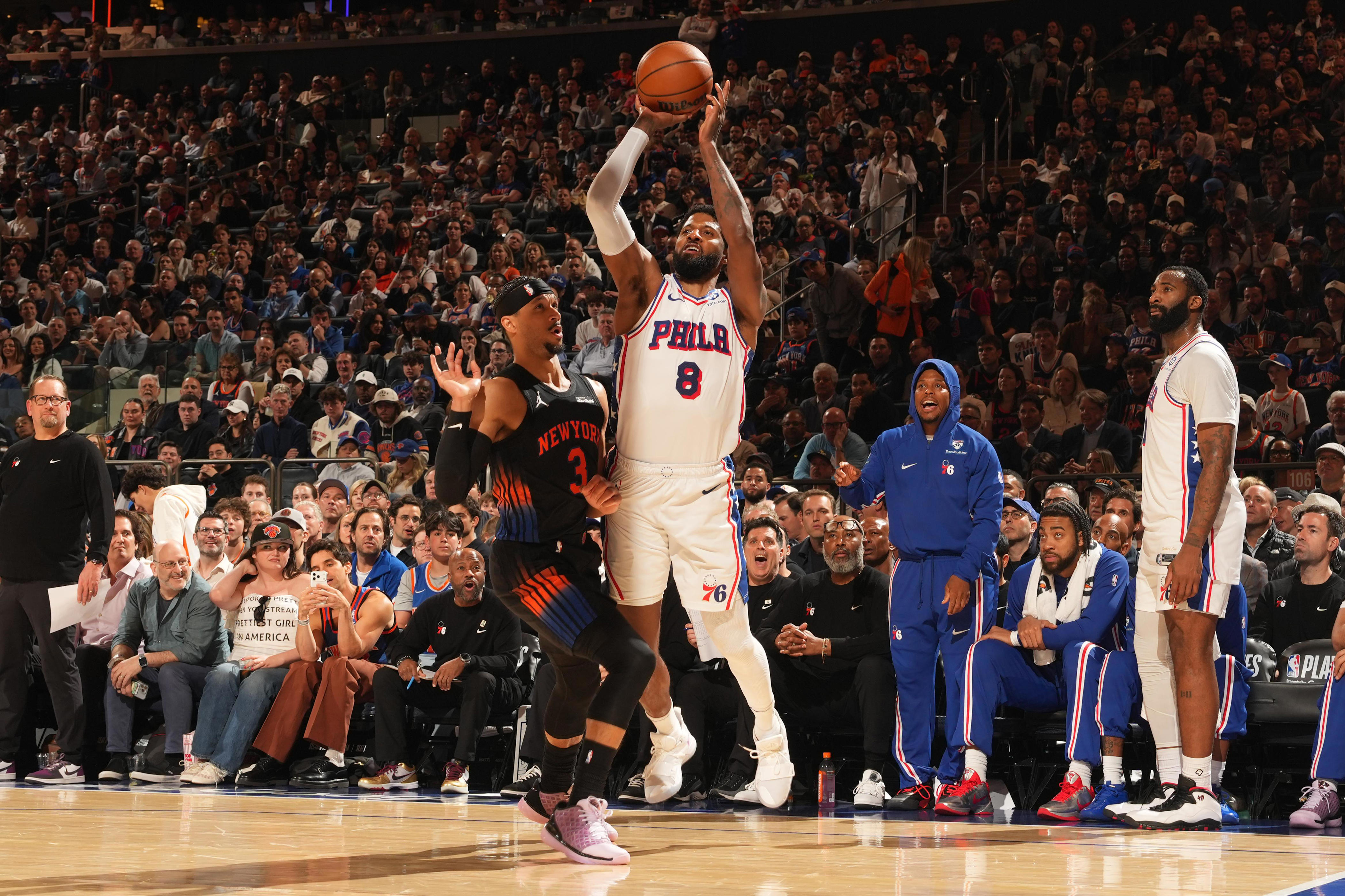 Sixers bell ringer: Knicks simply outlast Sixers' efforts in Game 2