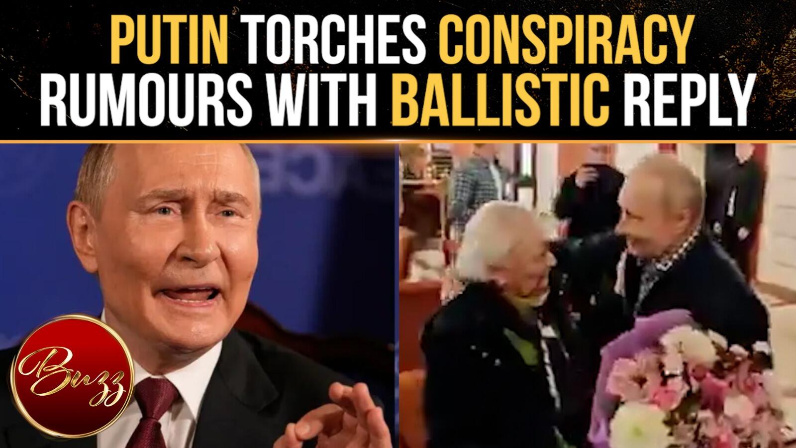 Putin hits back at body double claims with blunt reply