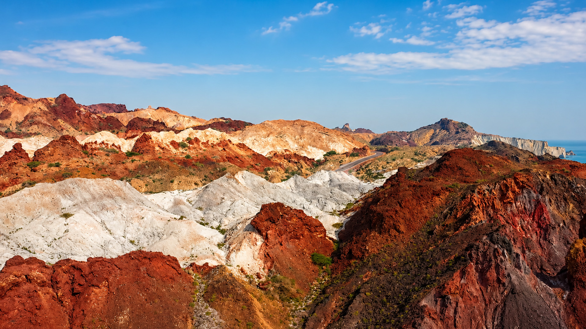 Few places have mountains with these colors