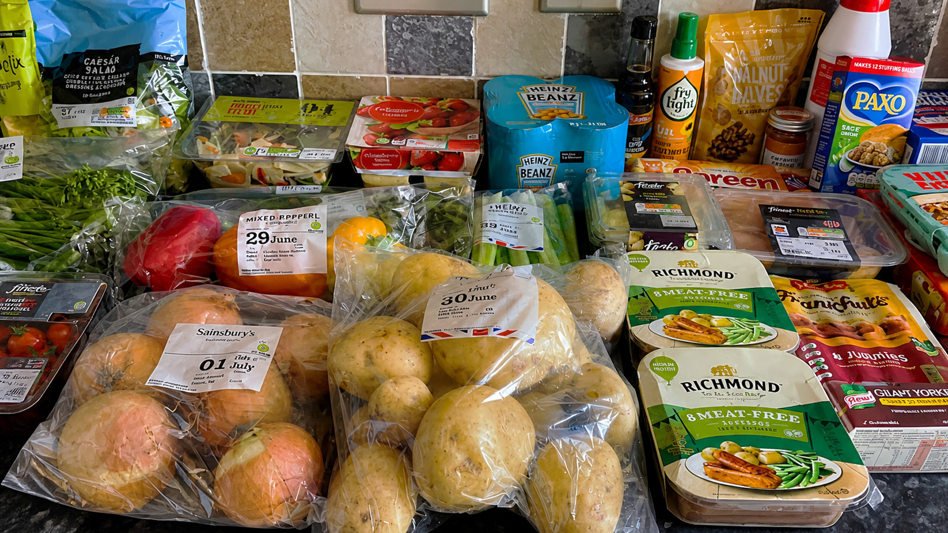Best weekly grocery shopping haul with fresh food items