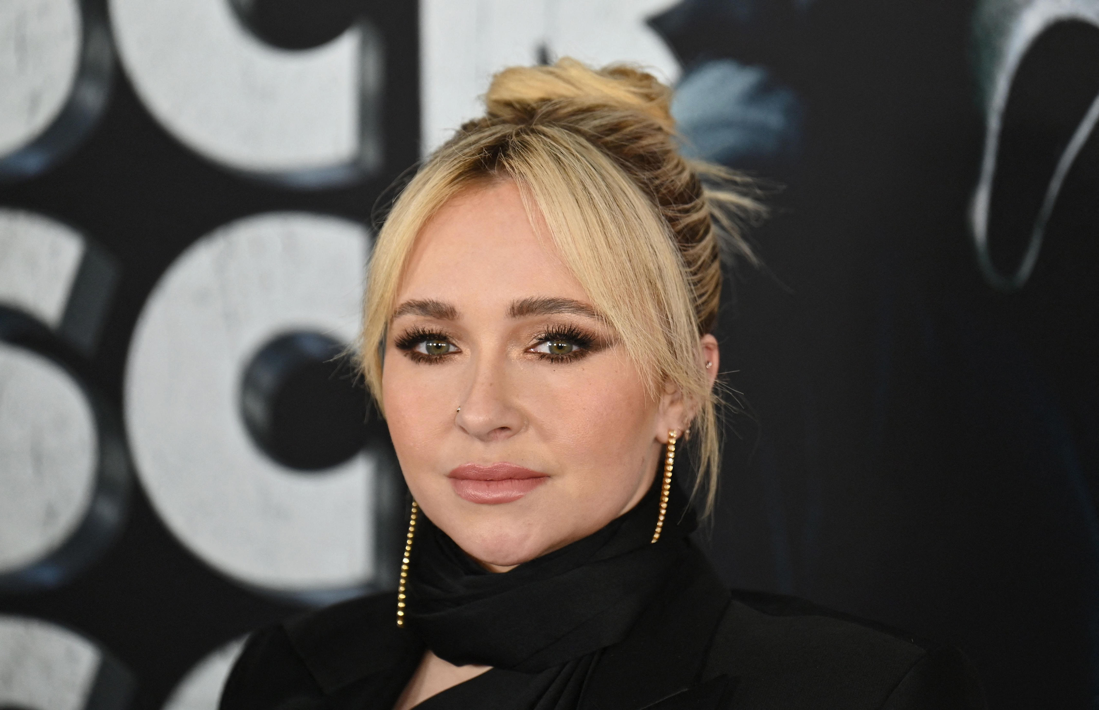 Hayden Panettiere arrives for the world premiere of "Scream VI" at AMC Lincoln Square in New York City on March 6, 2023.
