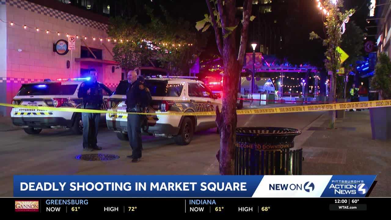 Man dies after shooting in Market Square downtown