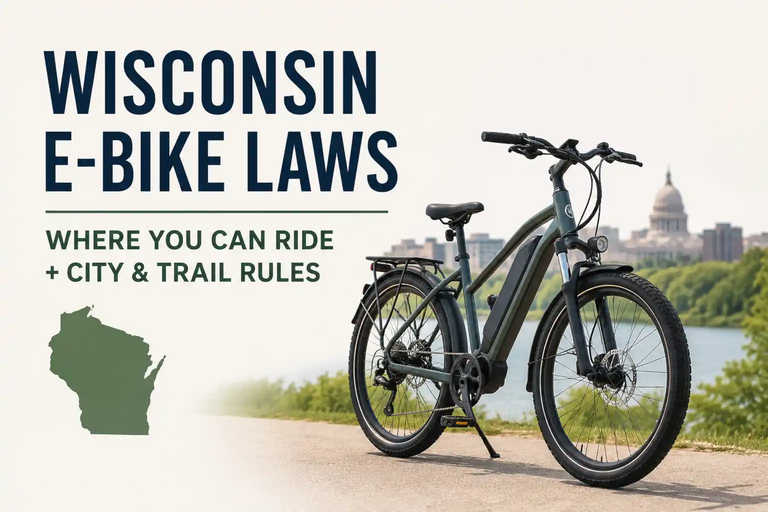 Wisconsin e-bike laws explained (2026 guide)