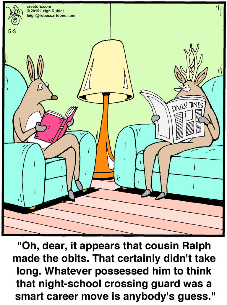The best of 'Rubes' comics by Leigh Rubin