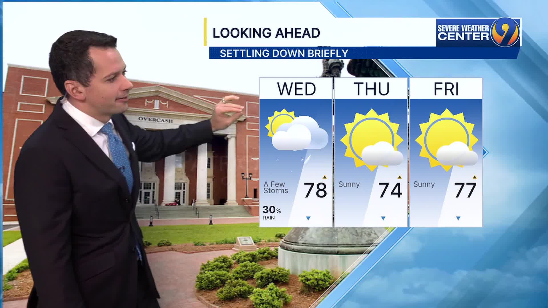 Forecast: Cool morning gives way to sunny afternoon, heat returns next week