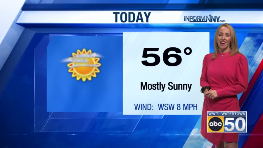 North Country weather: Tuesday, May 12, 2026