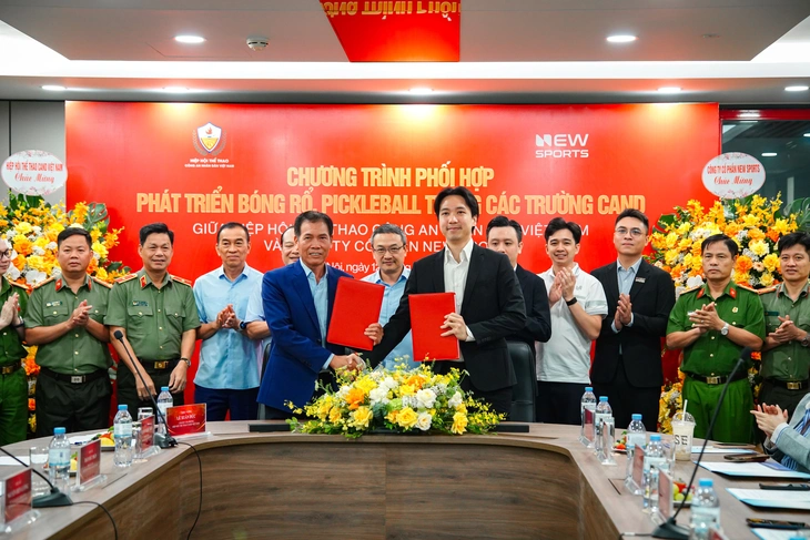 Nâng tầm bóng rổ, pickleball trong thể thao công an nhân dân