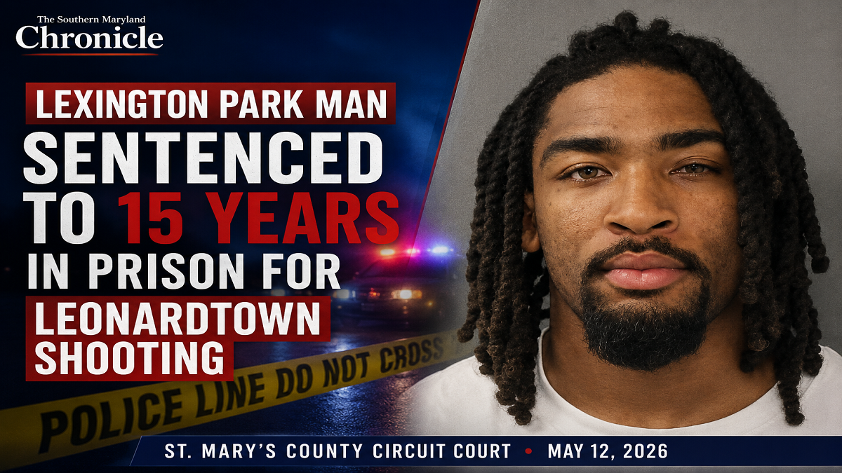 Lexington Park man gets 15 years active in Leonardtown shooting