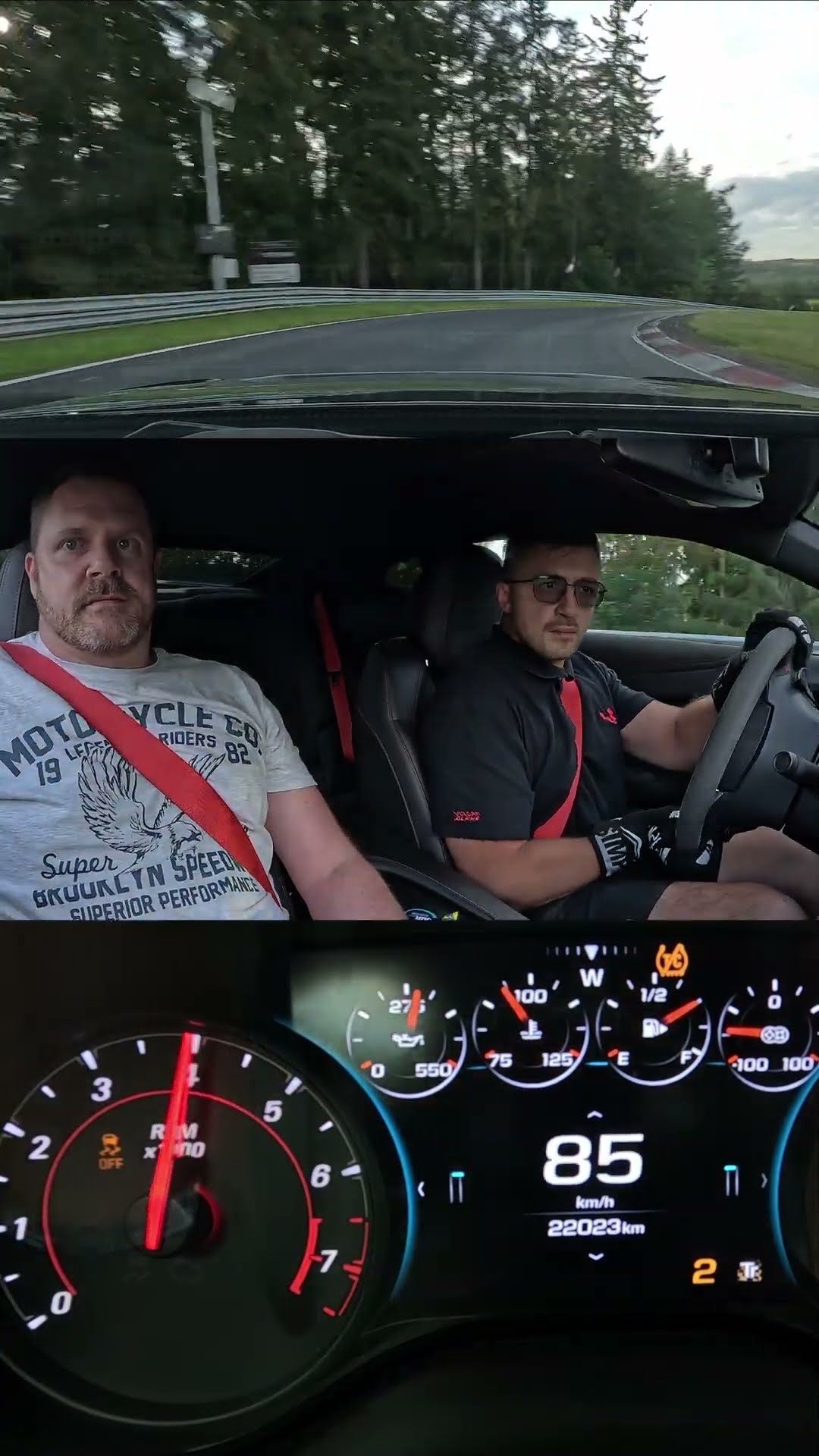 Chevrolet Camaro ZL1 1LE attacks the Nürburgring
