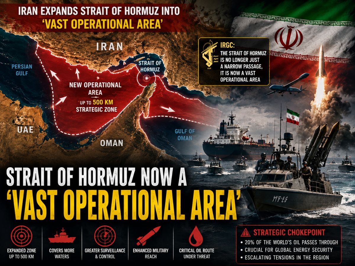 US-Israel-Iran war latest update: Iran expands Strait of Hormuz into ...