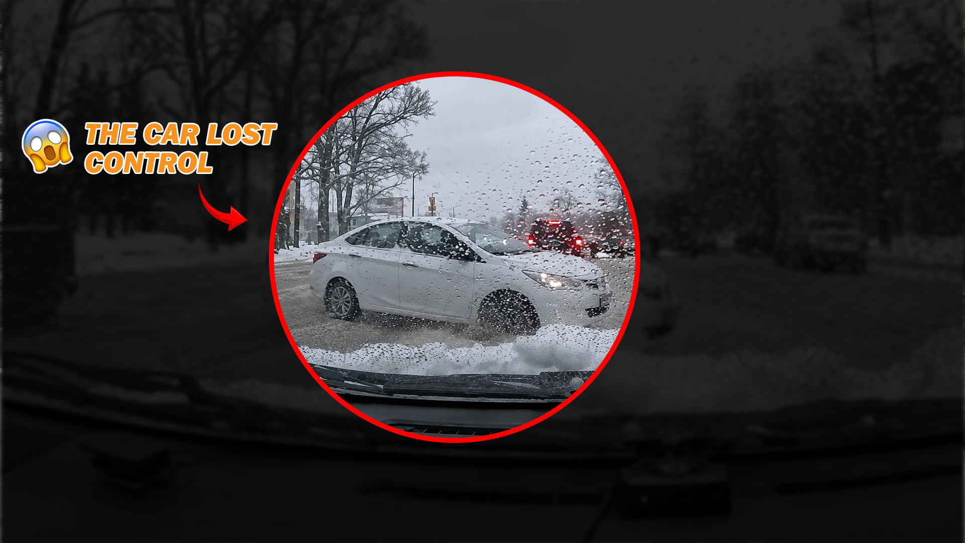 Car loses control and crashes into another vehicle