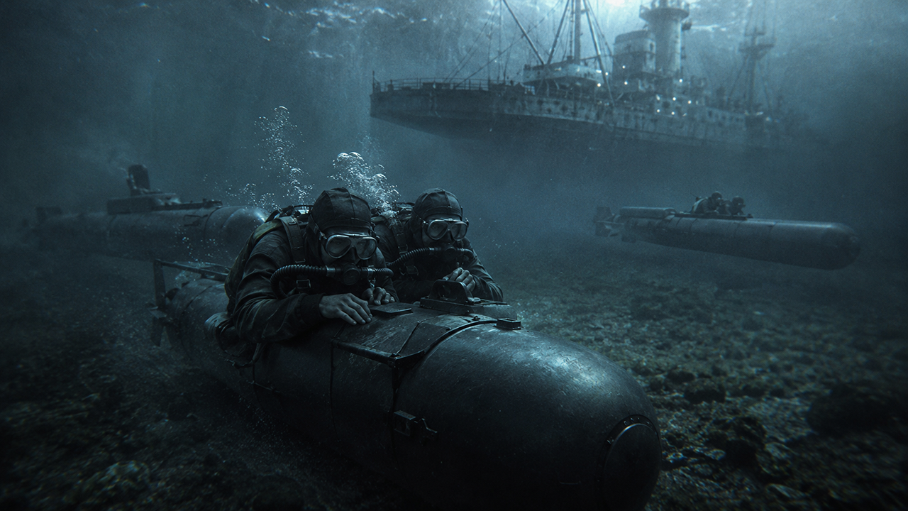 The WWII weapons that turned sailors into human torpedoes