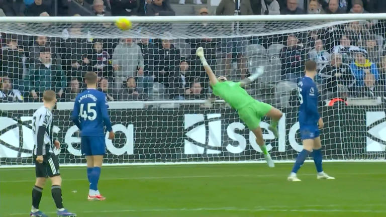 Was Antonin Kinsky's save the best of the Premier League season? Our ...