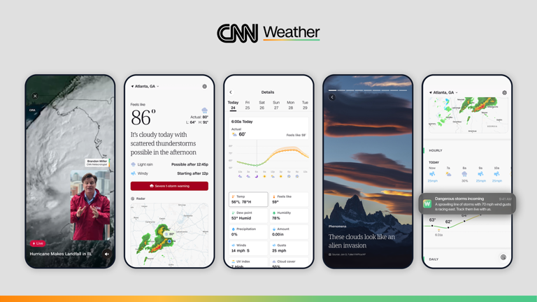 CNN launches CNN Weather app