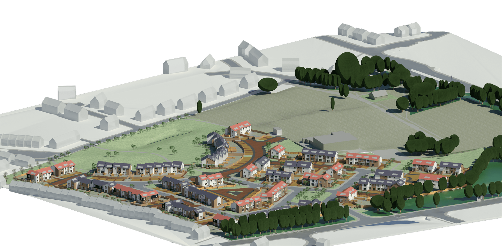 Clark Contracts begins work on £35.5m Denny housing development