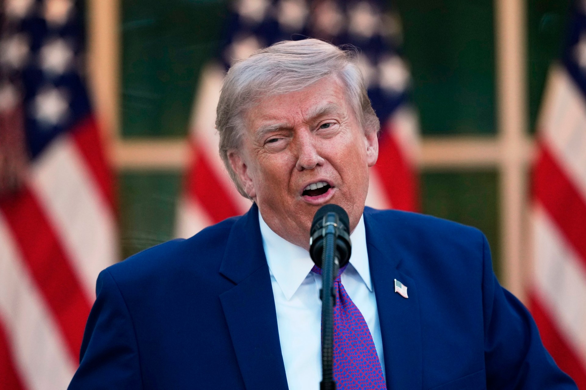 White House responds to claims Donald Trump 'fell asleep' during meeting