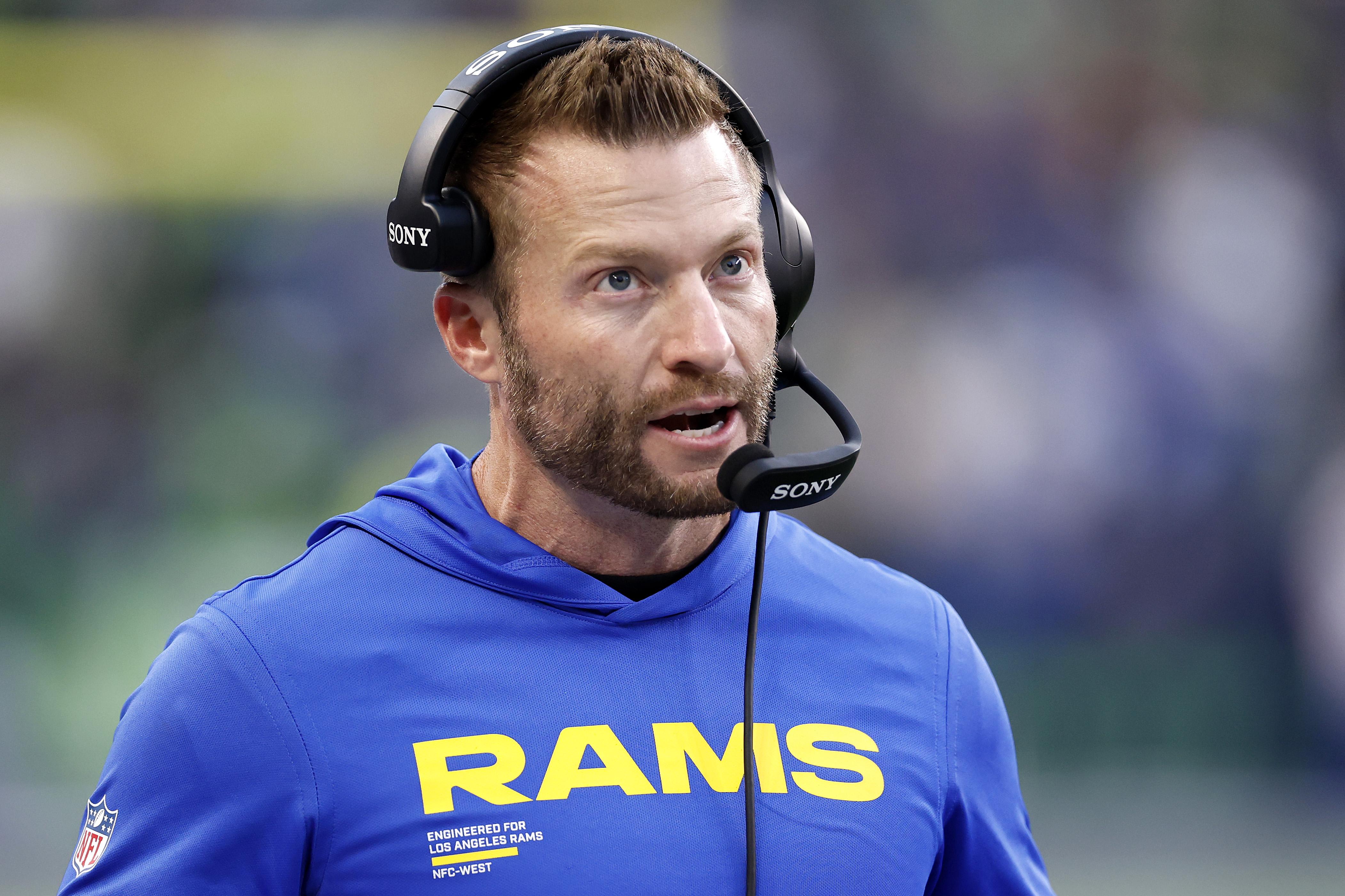We may never know why Sean McVay was 'grumpy' on draft night