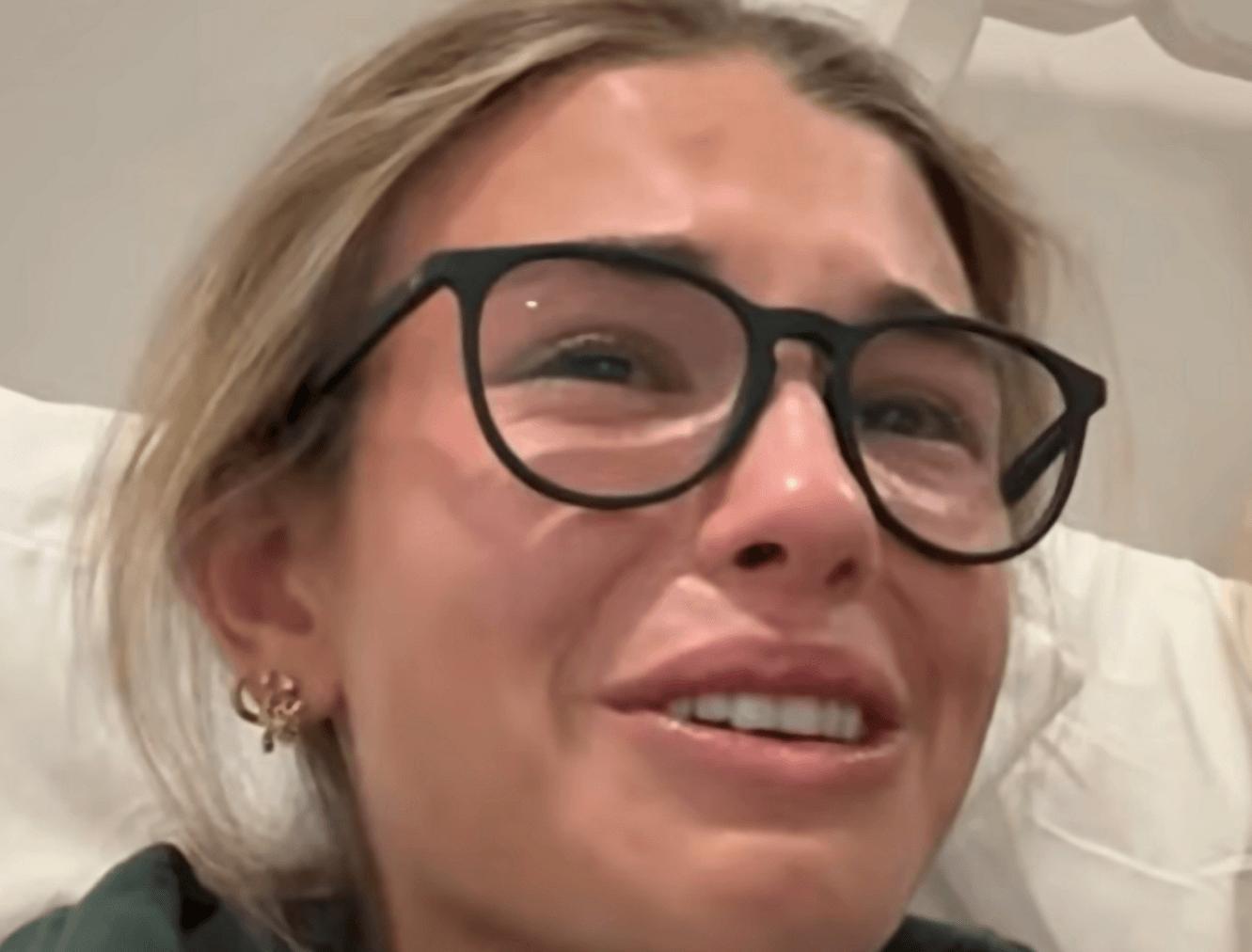 Kai Trump breaks down in tears as she says goodbye to friends before ...