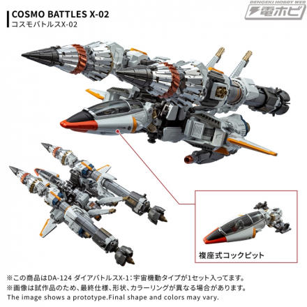 ダイアクロン』人型宇宙戦闘マシンの決定版! 宇宙空間戦闘に特化した