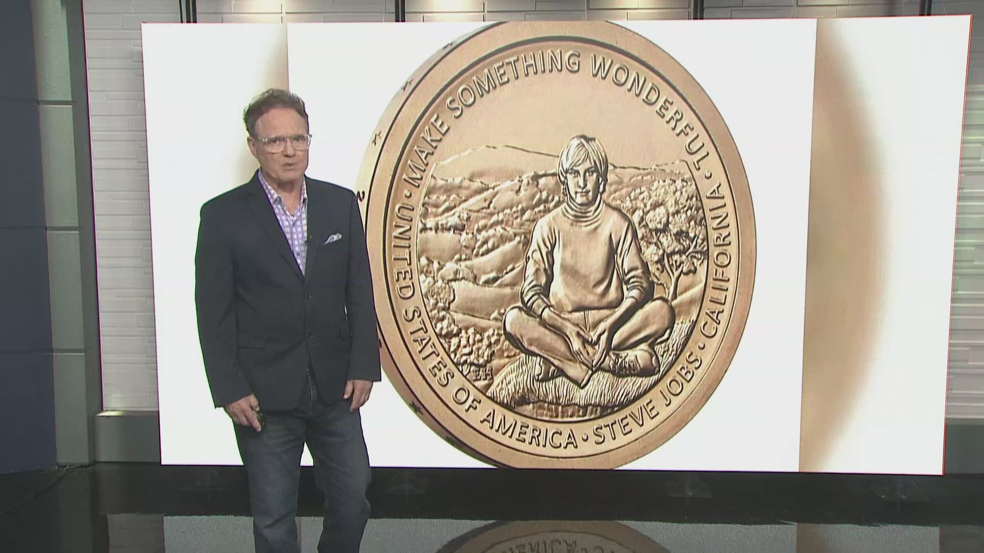 Steve Jobs featured on new US dollar coin honoring California innovation