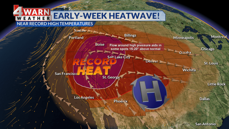 Utah weather: More record warmth today with elevated fire risk