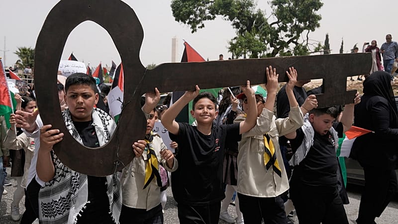 Palestinians gather to mark 78th anniversary of the Nakba and call for ...