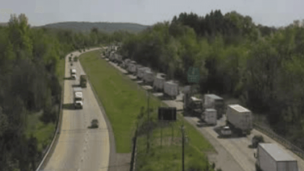 Interstate 81 northbound in Dauphin County stalled due to multi-car ...