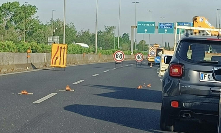Traffico in tilt sul raccordo anulare per incidente tra più veicoli ...