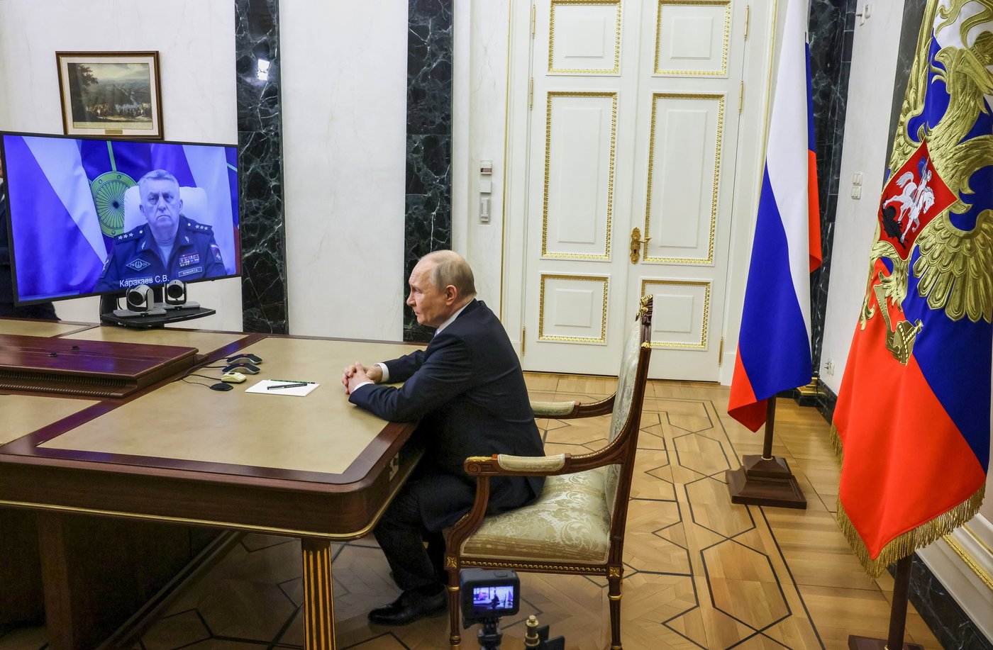 Putin hails Russia's test launch of a new ballistic missile and calls it the world's most powerful
