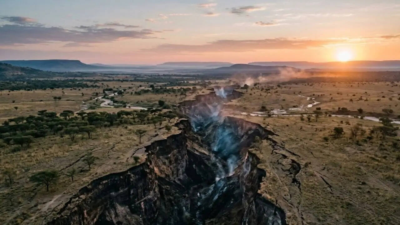 Scientists detect a massive new tectonic plate boundary forming in ...