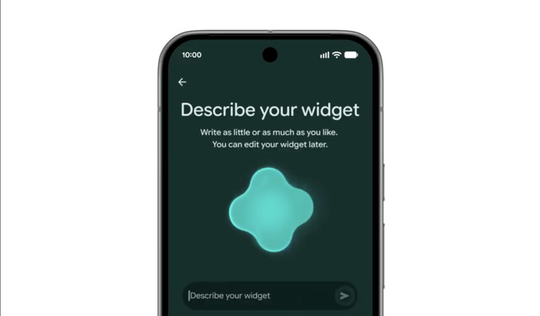 Google’s ‘Create My Widget’ feature will let you vibe code your own widgets