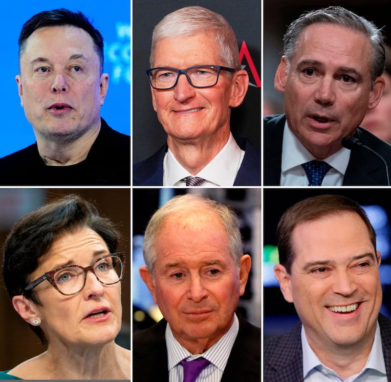 Trump heads to China with several business leaders