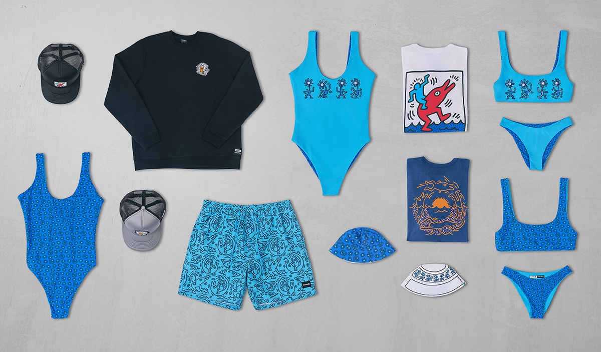 Hurley is collaborating with Keith Haring Estate on capsule collection