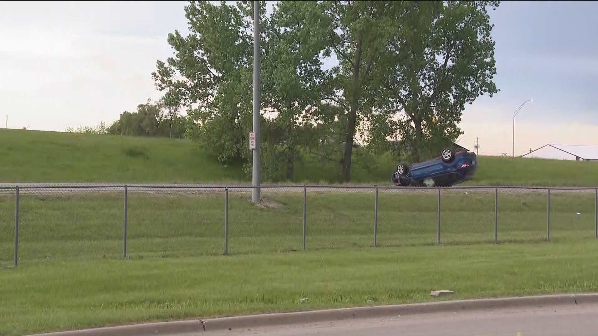 Rollover crash on I-80/35 ramp leaves one seriously injured