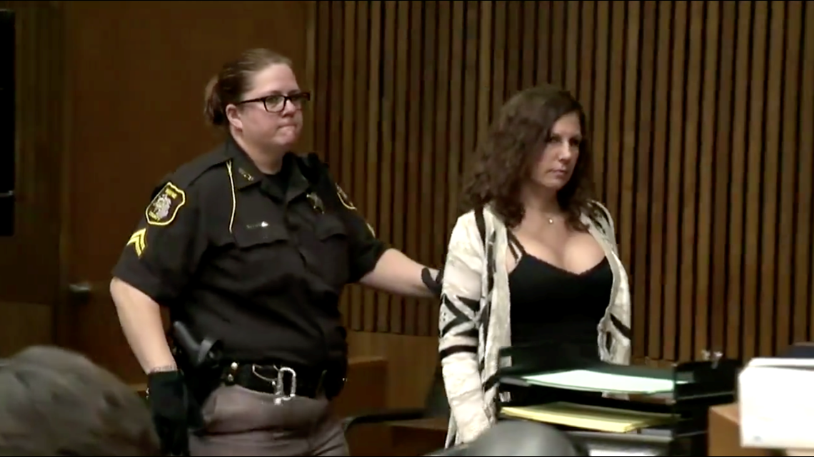 Woman’s courtroom laughter lands her behind bars
