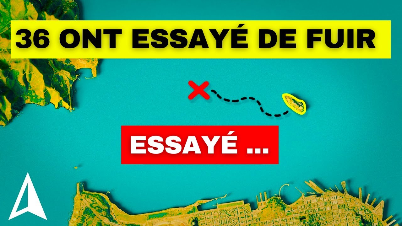 Géographie secrète d'Alcatraz, évasion improbable!